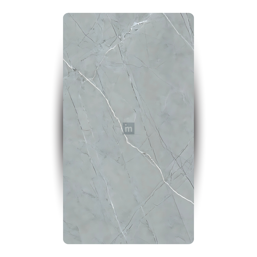 ST 6502 GREY CASPIO / SILK TOUGH   / DECORATIVE LAMINATE / THINK LUXURY  - 1MM - 8FT x 4FT