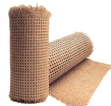 STAR NATURAL BROWN - 60 X 750 CM (50 SQ FT) -  RATTEN CANE WEBBING - CLASSIC & DIVINE