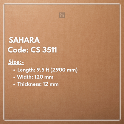 CS - 3511 - 120MM X 12MM X 2900MM (9.5FT) - THE CORIAN SURFACE PREMIUM LOUVERS