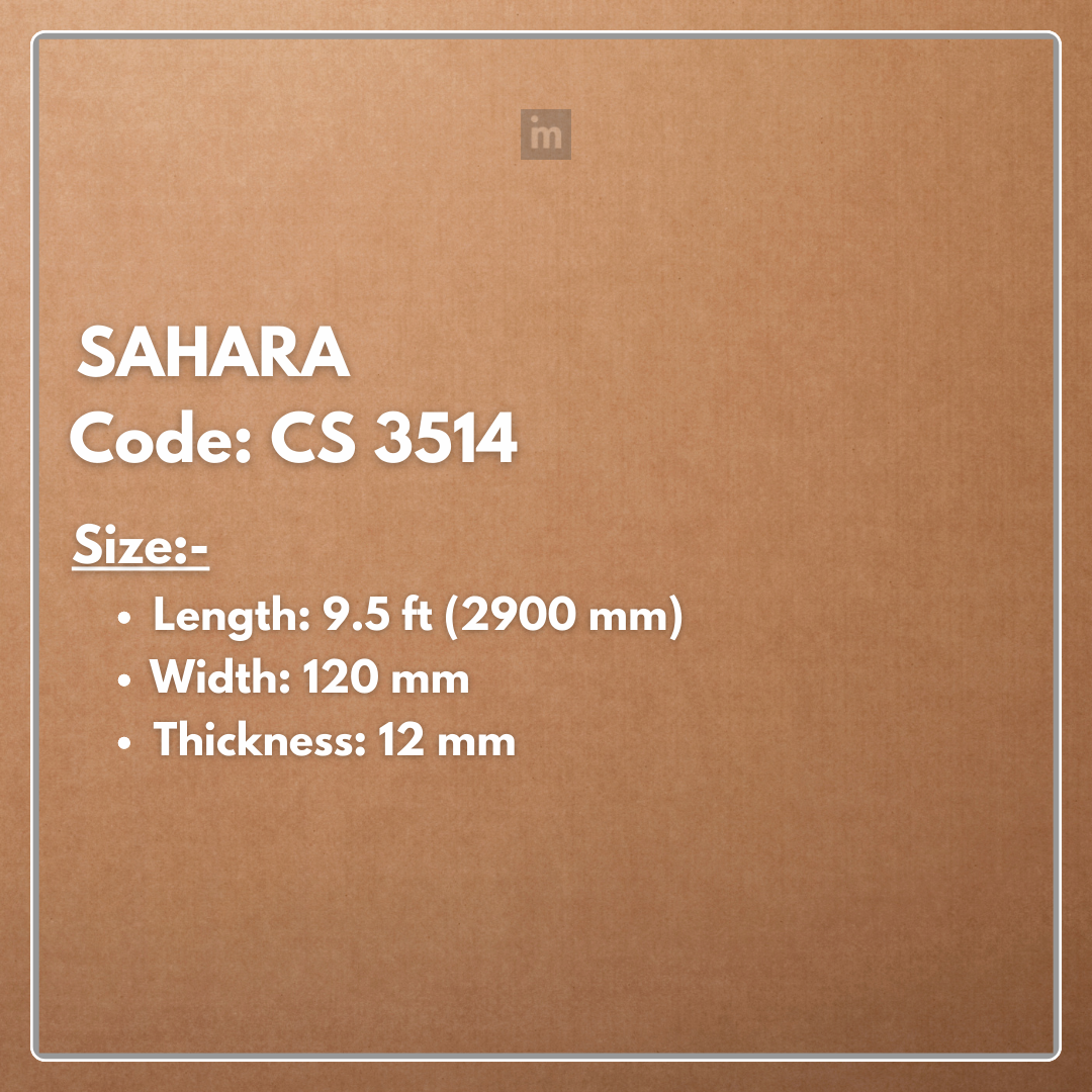 CS - 3514 - 120MM X 12MM X 2900MM (9.5FT) - THE CORIAN SURFACE PREMIUM LOUVERS