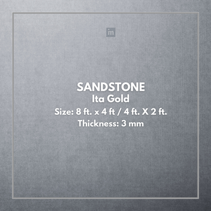 SANDSTONE ITA GOLD - STONE VENEER