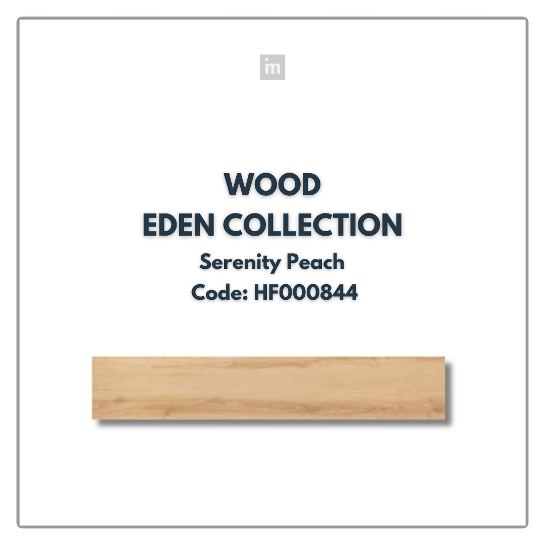 AC: HF000844 - SERENITY PEACH  - EDEN COLLECTION -  CLICK N LOCK TILES - WELSPUN FLOORING