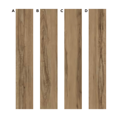 AC: HF000843 - SERENITY SUNFLOWER   - WOOD - EDEN COLLECTION -  CLICK N LOCK TILES - WELSPUN FLOORING