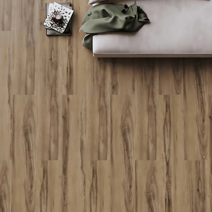AC: HF000843 - SERENITY SUNFLOWER   - WOOD - EDEN COLLECTION -  CLICK N LOCK TILES - WELSPUN FLOORING