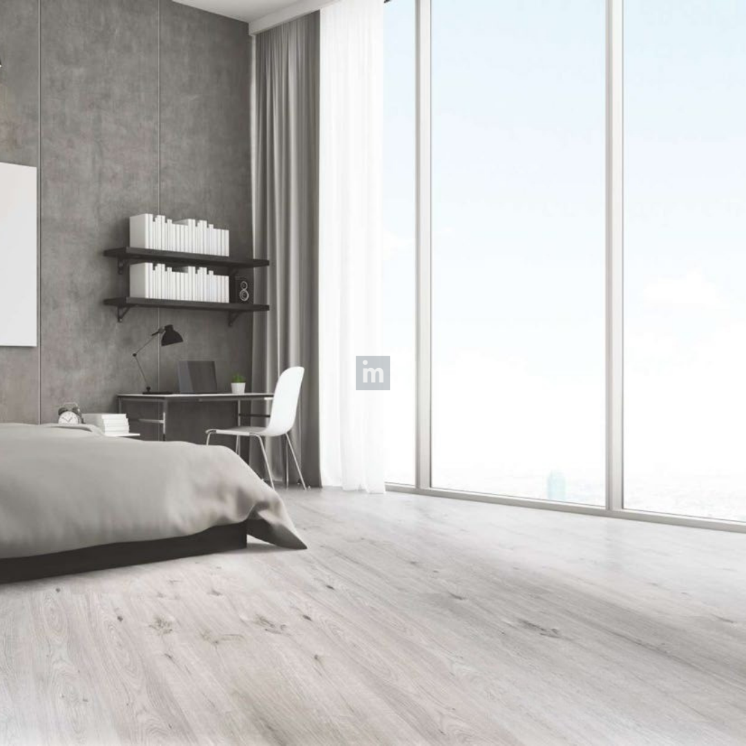 603 - SILVER GREY OAK - AC4 8MM - REAL WOOD - MATT SURFACE - LAMINATE FLOORING