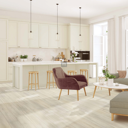 8805 - SILVER GREY WALNUT -  1845MM X 196MM X 10MM - IMMENSO - WOOD FLOORS - HYBRID LAMINATE FLOORING