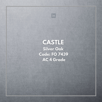 FO 7439 - SILVER OAK - CASTLE CLASS 32 - AC4 1216MM X 196MM X 8MM - OIL MATT - FLOORWALK  - LAMINATE WOODEN FLOORING