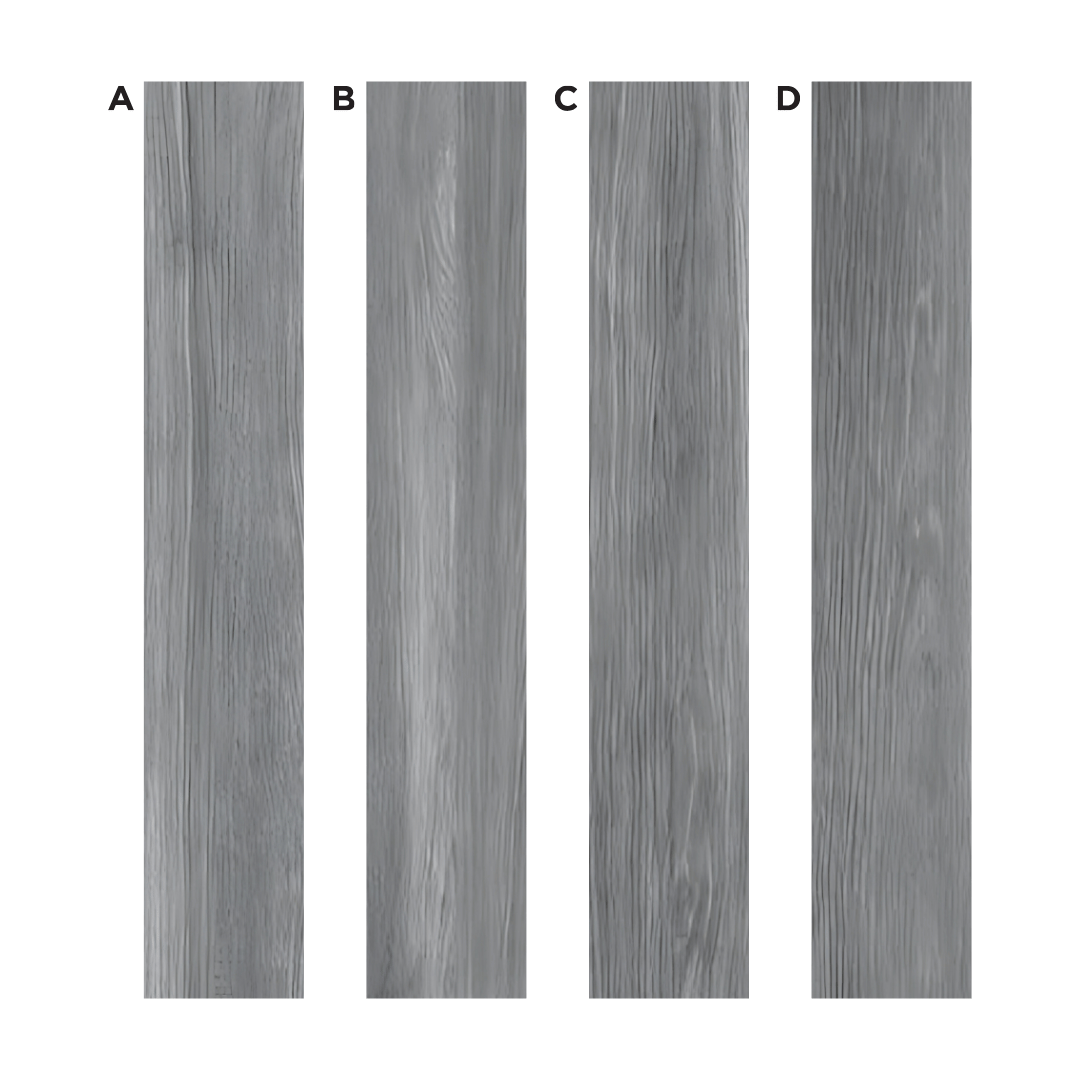 AC: HF001139 - SILVER STRIPED OAK - WOOD - EDEN COLLECTION -  CLICK N LOCK TILES - WELSPUN FLOORING