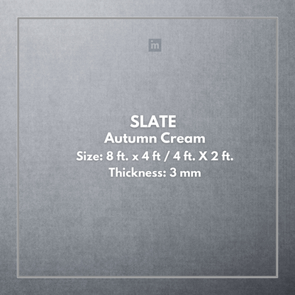 SLATE AUTUMN CREAM - STONE VENEER