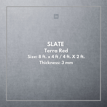 SLATE TERRA RED - STONE VENEER