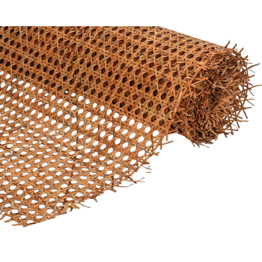 GL-1603 - STAR EYE DARK - NATURAL RATTEN CANE - 2FT WIDTH X 16.3FT LENGTH