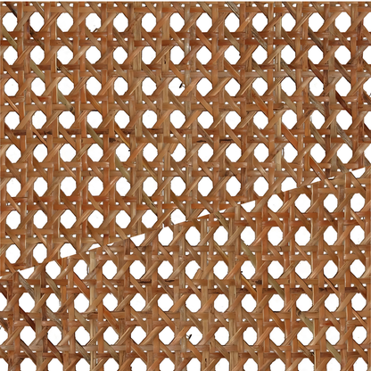 GL-1603 - STAR EYE DARK - NATURAL RATTEN CANE - 2FT WIDTH X 16.3FT LENGTH