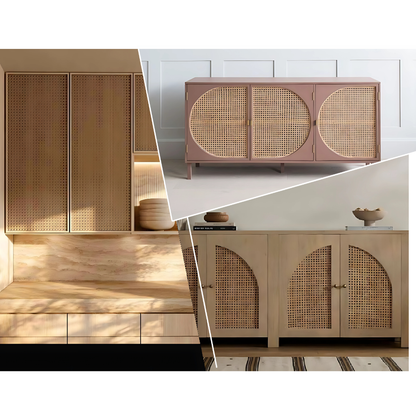 GL-1602 - STAR EYE NATURAL - RATTEN CANE - 2FT WIDTH X 16.3FT LENGTH