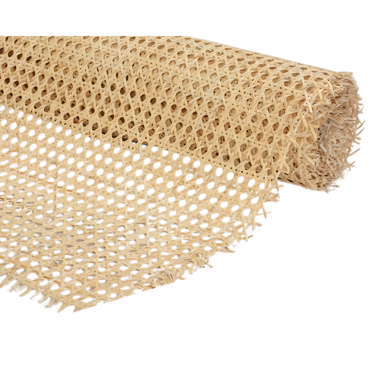 GL-1601 - STAR EYE WHITE - NATURAL RATTEN CANE - 2FT WIDTH X 16.3FT LENGTH