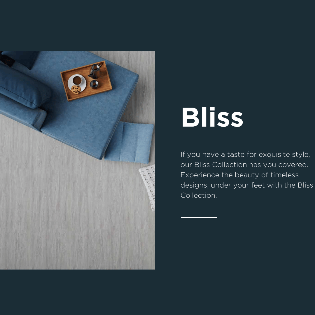 AC: HF000837 - CAMBREY GREY- STONE - BLISS COLLECTION - 8.86INCH X 48.03INCH X 4MM - CLICK N LOCK TILES - WELSPUN FLOORING