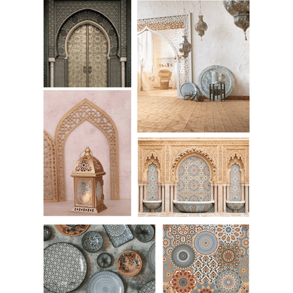 AC: HF001028- EVENING HAZE- STONE - MOROCCAN COLLECTION - 8.86INCH X 36INCH X 4MM - CLICK N LOCK TILES - WELSPUN FLOORING