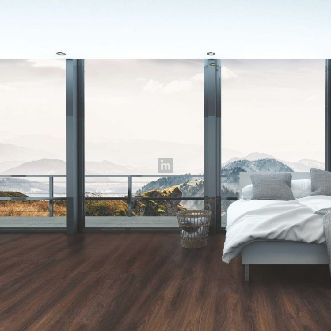 715 - SUNSET BOULEVARD DARK OAK - AC4 8MM - REAL WOOD - MATT SURFACE - LAMINATE FLOORING