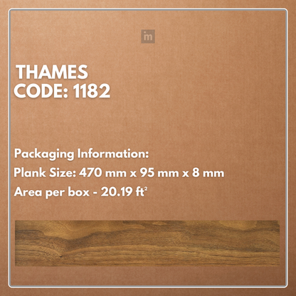 1182 - THAMES - AC5 470MM X 95MM X 8MM - HERRINGBONE REVIVE COLLECTION - LAMINATE FLOORING