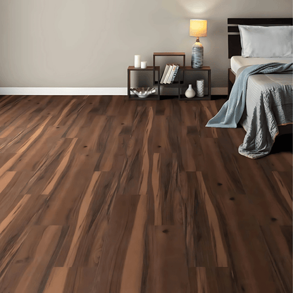 AC: HF000850 - TAWNY HICKORY - WOOD - EDEN COLLECTION -  CLICK N LOCK TILES - WELSPUN FLOORING