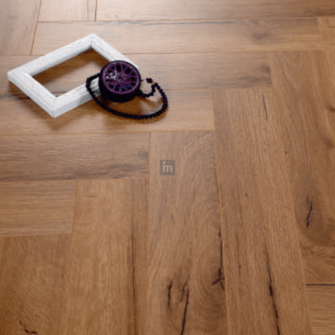 37 - TRADITIONAL OAK - AC5  12MM - HERRINGBONE COLLECTION - REAL WOOD - MATT SURFACE - LAMINATE FLOORING