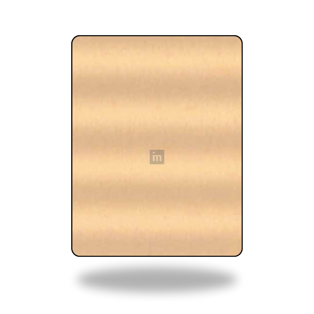 VA - 1111 - GOLD MIRROR - BRUSH & MIRROR  - 8FT X 4FT / 10FT X 4FT / 12FT X 4FT - 3MM- VIVA - ACP