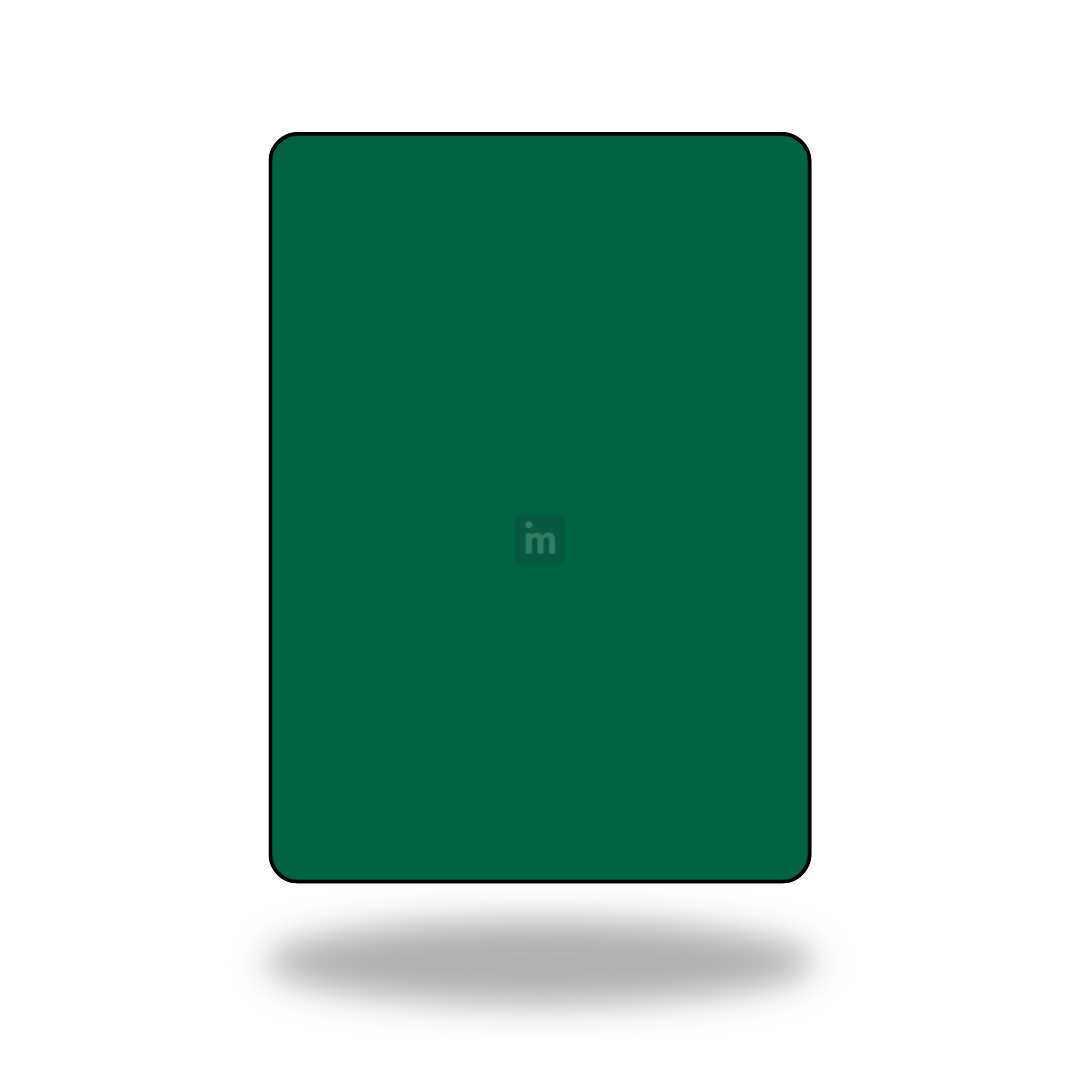 VA - 308 - DARK GREEN - METALLIC & SOLID COLOURS - 8FT X 4FT / 10FT X 4FT / 12FT X 4FT - 3MM- VIVA - ACP