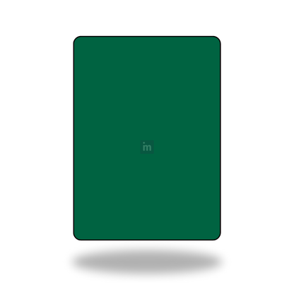 VA - 308 - DARK GREEN - METALLIC & SOLID COLOURS - 8FT X 4FT / 10FT X 4FT / 12FT X 4FT - 3MM- VIVA - ACP