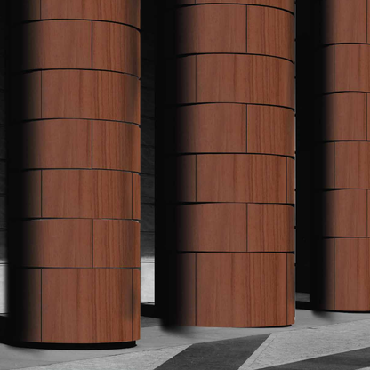 VA - 396 - TEAK WOOD - WOODEN- 8FT X 4FT / 10FT X 4FT / 12FT X 4FT - 3MM- VIVA - ACP