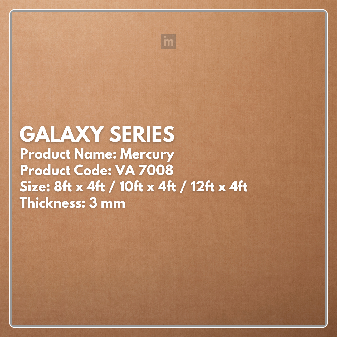 VA - 7008 - MERCURY - GALAXY SERIES - 8FT X 4FT / 10FT X 4FT / 12FT X 4FT - 3MM- VIVA - ACP
