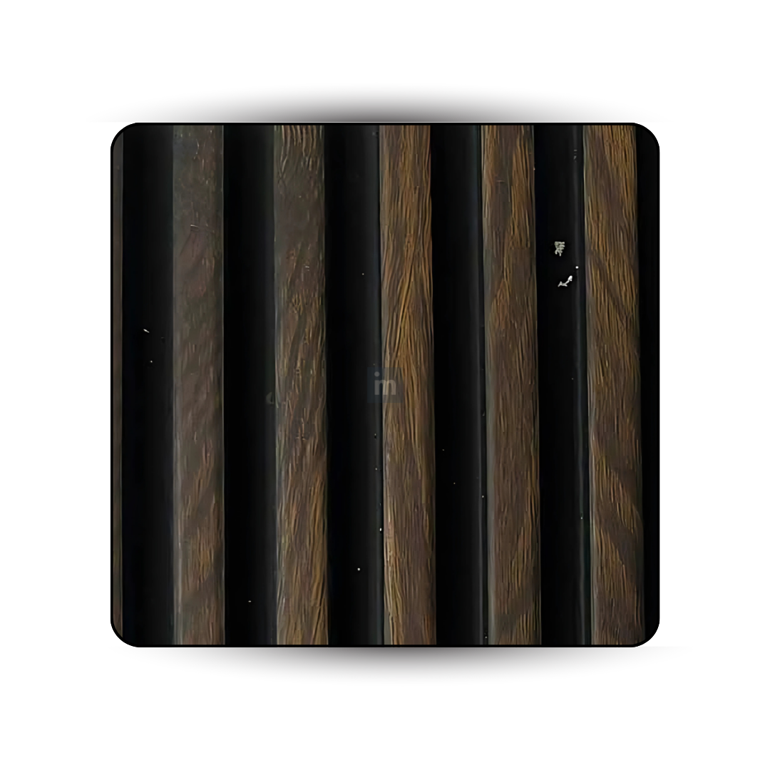 VN - 1107 / PVC LOUVERS / AVANA ULTRA - LITE PLANK / 8 FT x 5 INCH x 12MM