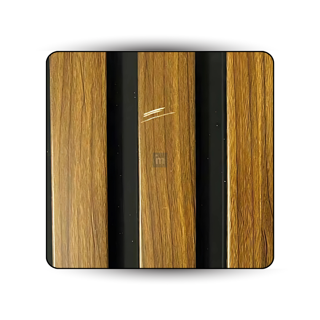 VN - 1124 / PVC LOUVERS / AVANA ULTRA - LITE PLANK / 8 FT x 5 INCH x 12MM