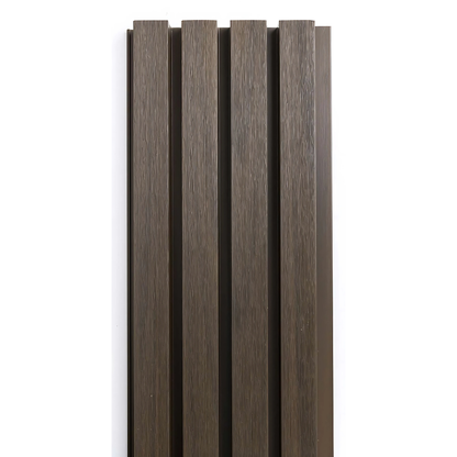 VPEX 3: WALNUT / WPC WOODCLAD / ACP BASED LOUVERS / 9 FT x 219 MM x 26 MM