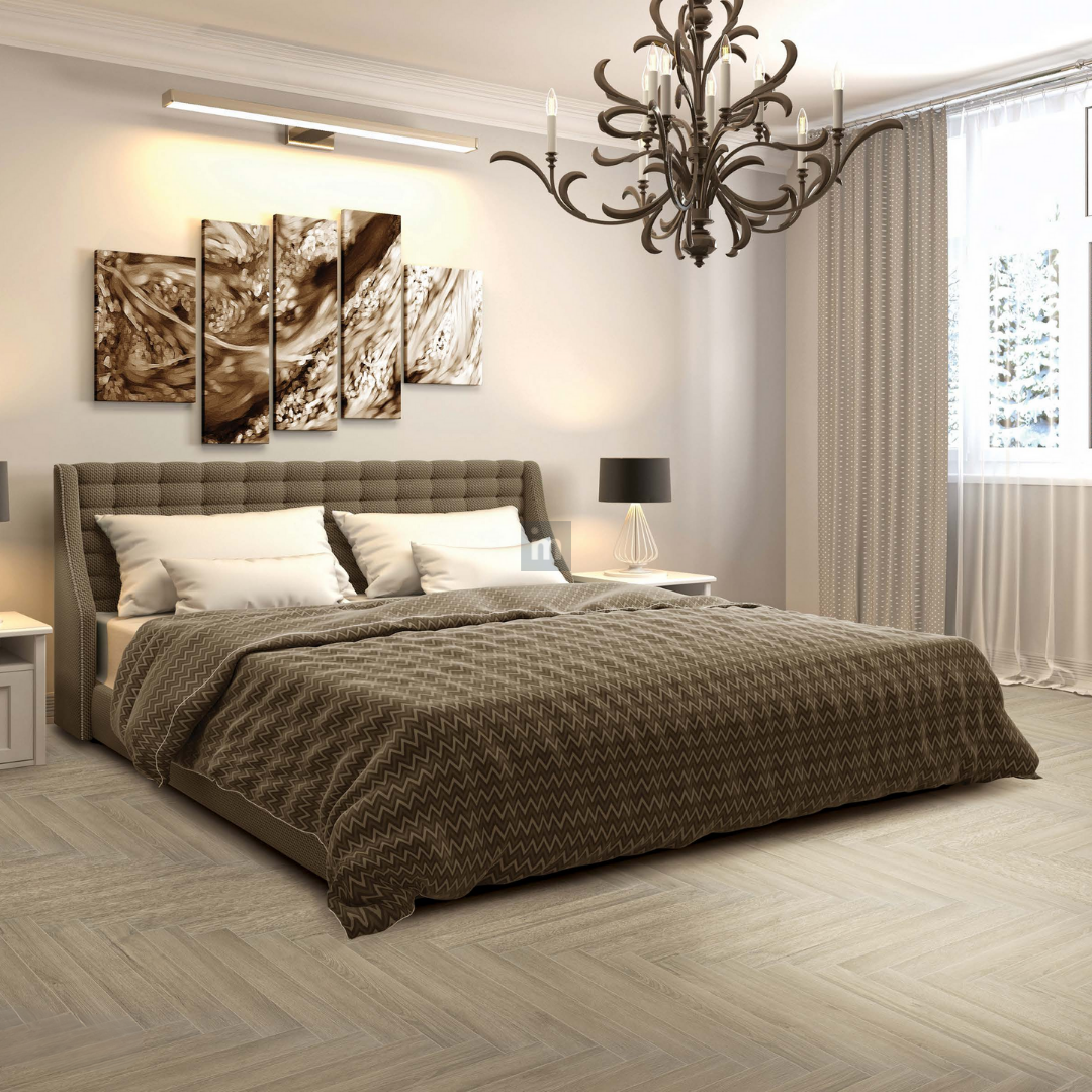 7711 - VINTAGE WALNUT - 600MM X 100MM X 10MM - LIVANTI - WOOD FLOORS - HYBRID LAMINATE FLOORING