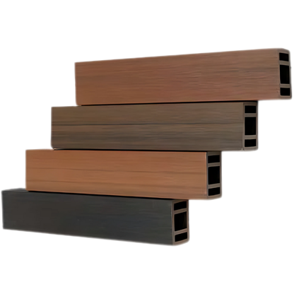 WPC Co-Ex Square Box | Colours: Teak, Redwood, Walnut, Black | Size: 2440 x 60 x 42mm