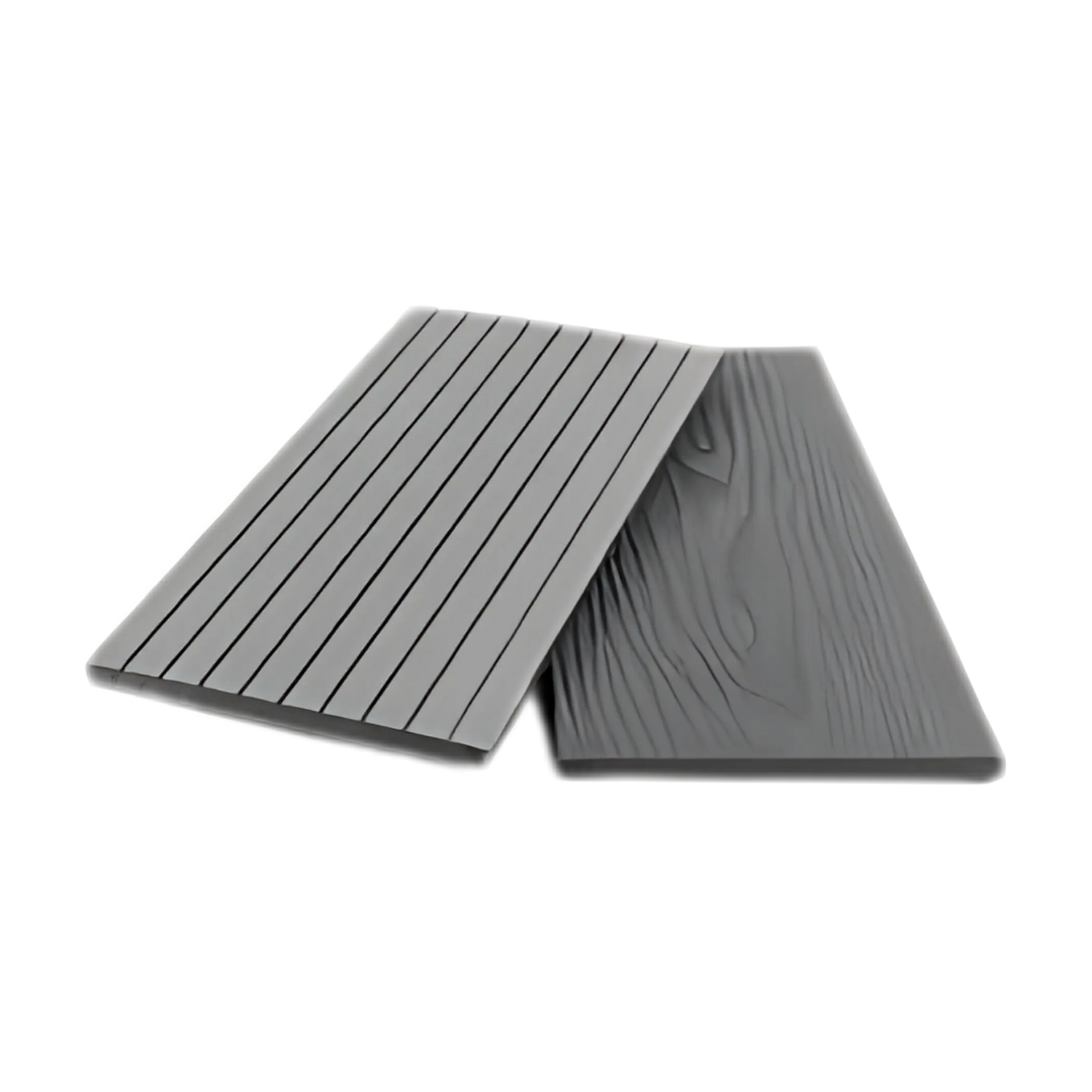 WPC Panel | 3D Embossed | Groove sanding | Colours: Teak, Walnut, Grey, Wenge | Size: 2440 x 150 x 10mm