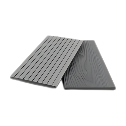 WPC Panel | 3D Embossed | Groove sanding | Colours: Teak, Walnut, Grey, Wenge | Size: 2440 x 150 x 10mm