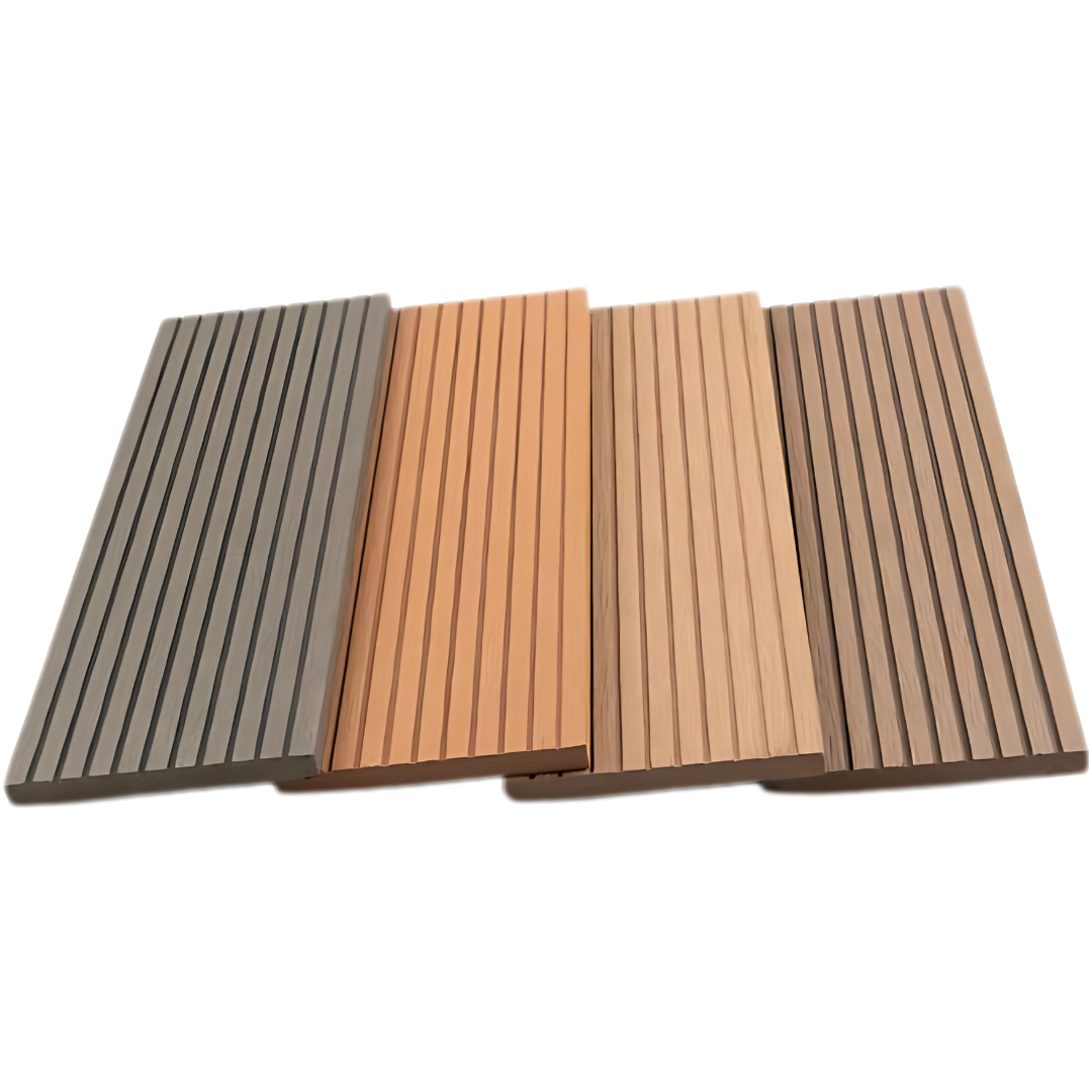 WPC Panel | Groove sanding| Colours: Teak, Walnut, Grey, Wenge | Size: 2440 x 100 x 10mm