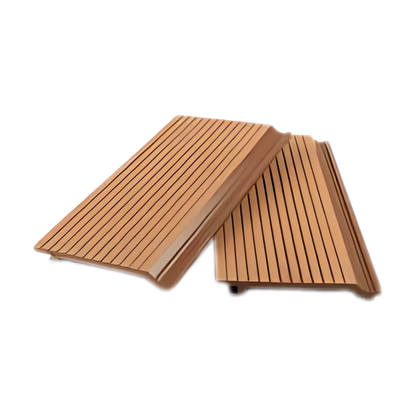 WPC Wall Cladding Groove Sanding| Colours: Teak, Walnut, Grey, Wenge | Size: 2440 x 150 x 20mm