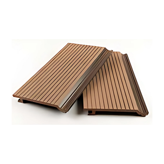 WPC Wall Cladding Groove Sanding| Colours: Teak, Walnut, Grey, Wenge | Size: 2440 x 150 x 20mm