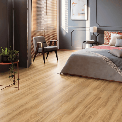 AC: HF000552 - WHISKER OAK - WOOD - ARISTO COLLECTION - 8.86INCH X 48.03INCH X 5MM - CLICK N LOCK TILES - WELSPUN FLOORING