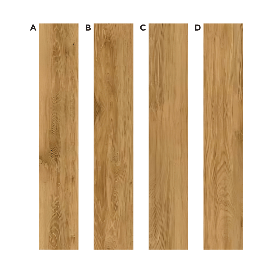 AC: HF001136 - YELLOW CLAY OAK - WOOD - BLISS COLLECTION - 8.86INCH X 48.03INCH X 4MM - CLICK N LOCK TILES - WELSPUN FLOORING