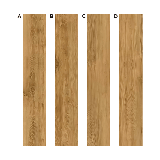AC: HF001136 - YELLOW CLAY OAK - WOOD - BLISS COLLECTION - 8.86INCH X 48.03INCH X 4MM - CLICK N LOCK TILES - WELSPUN FLOORING