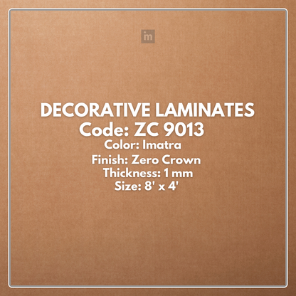 ZC 9013 IMATRA / ZERO CROWN  / DECORATIVE LAMINATE / THINK LUXURY  - 1MM - 8FT x 4FT