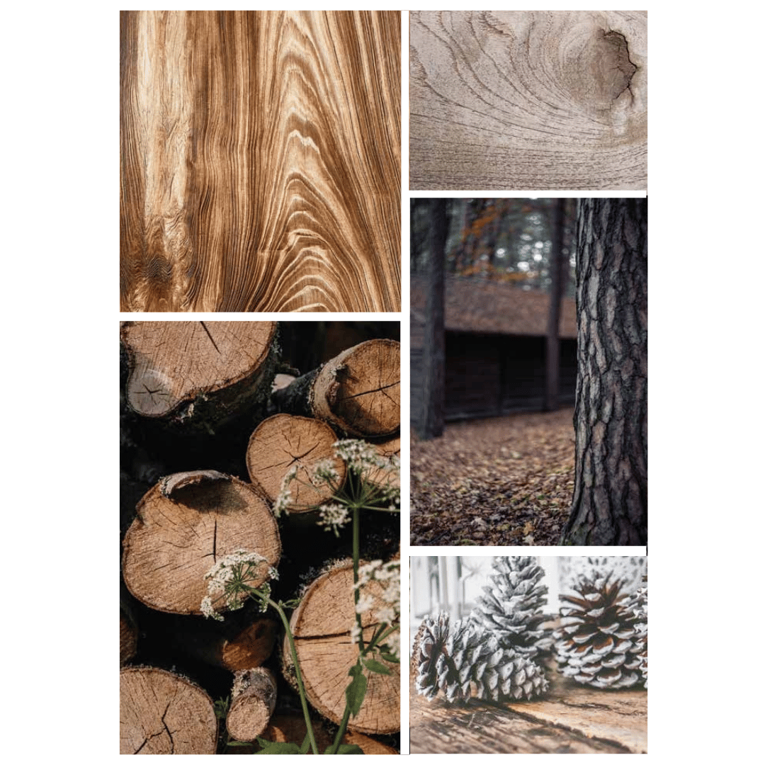 AC: HF000850 - TAWNY HICKORY - WOOD - EDEN COLLECTION -  CLICK N LOCK TILES - WELSPUN FLOORING