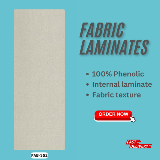 FAB 352 - FABRIC INSIDE LAMINATES (100% PHENOLIC) - 8FT x 4FT