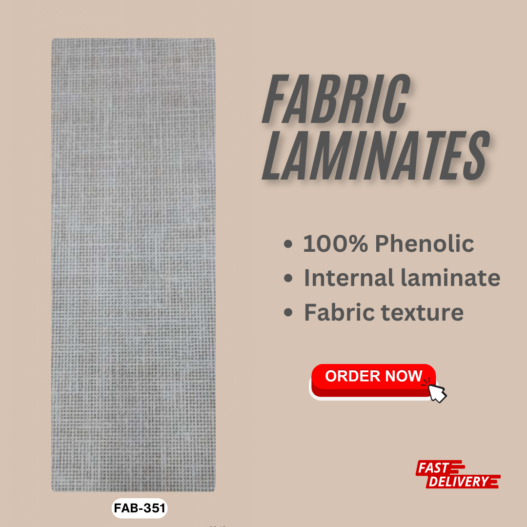 FAB 351 - FABRIC INSIDE LAMINATES (100% PHENOLIC) - 8FT x 4FT