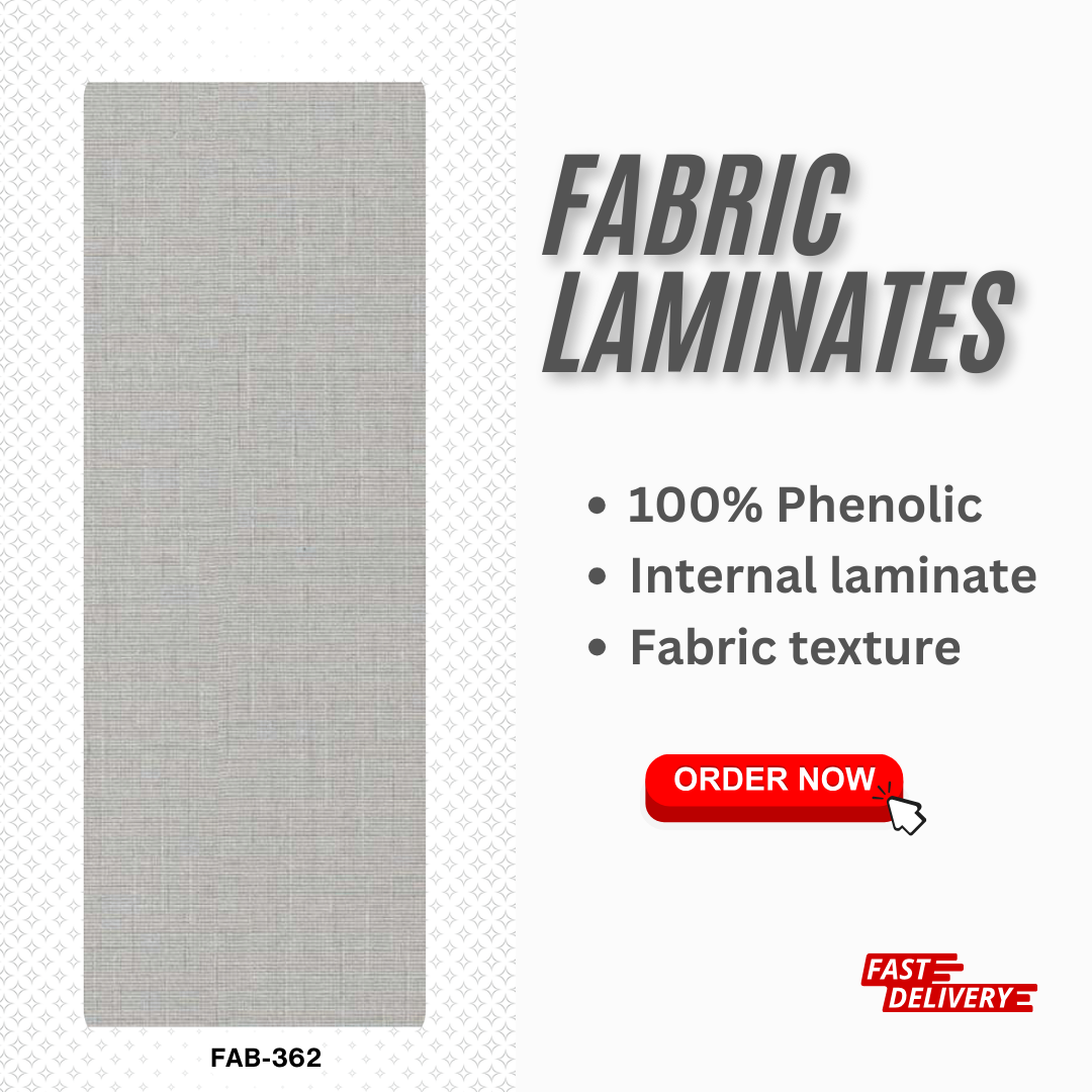 FAB 362 - FABRIC INSIDE LAMINATES (100% PHENOLIC) - 8FT x 4FT