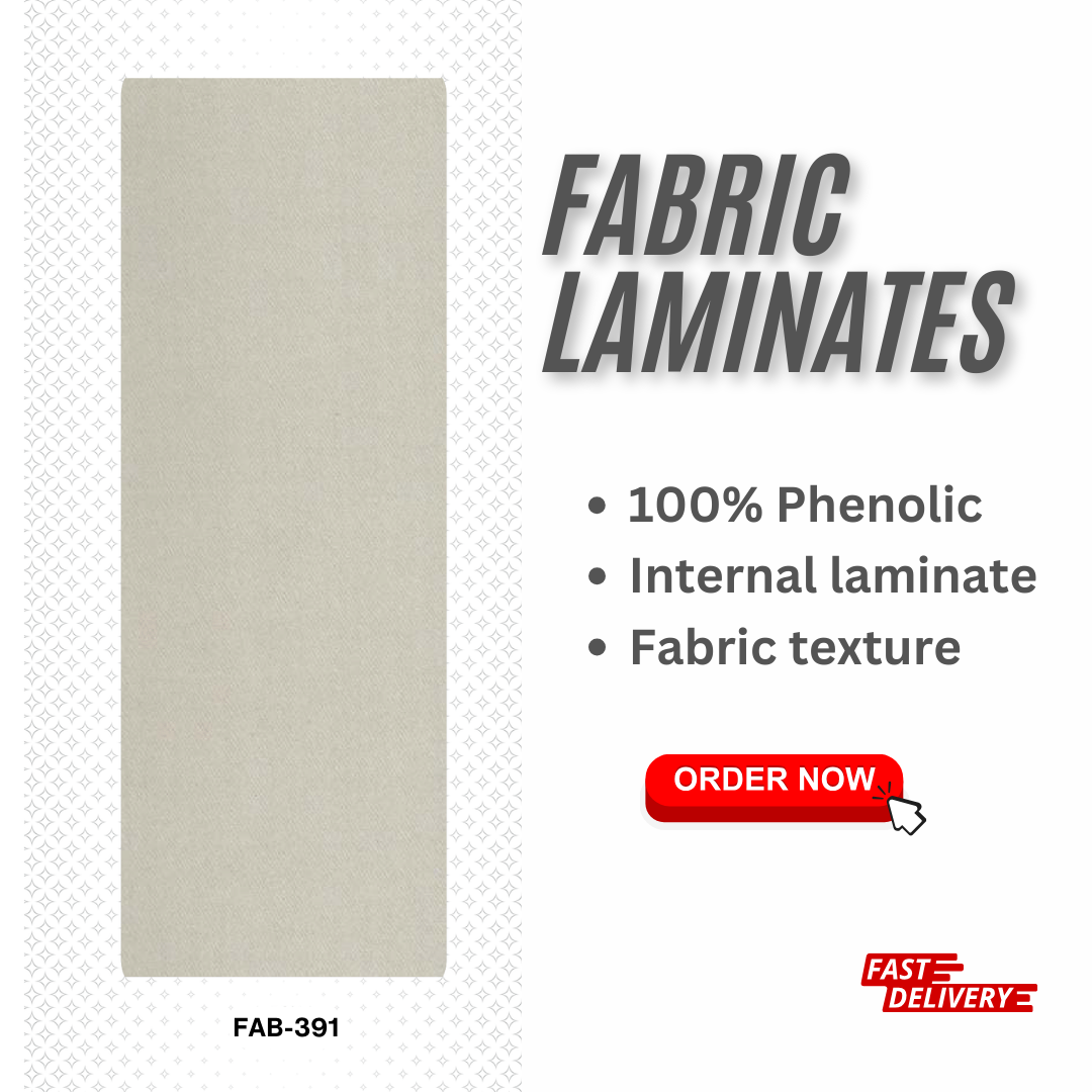 FAB 391 - FABRIC INSIDE LAMINATES (100% PHENOLIC) - 8FT x 4FT