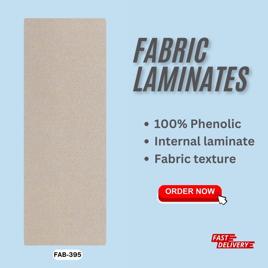 FAB 395 - FABRIC INSIDE LAMINATES (100% PHENOLIC) - 8FT x 4FT