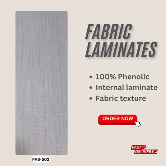 FAB 502- FABRIC INSIDE LAMINATES (100% PHENOLIC) - 8FT x 4FT